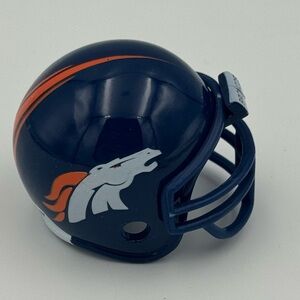 NFL‎ Denver Broncos Mighty Racers Mini Football Helmet Collectible 2” VNTG
